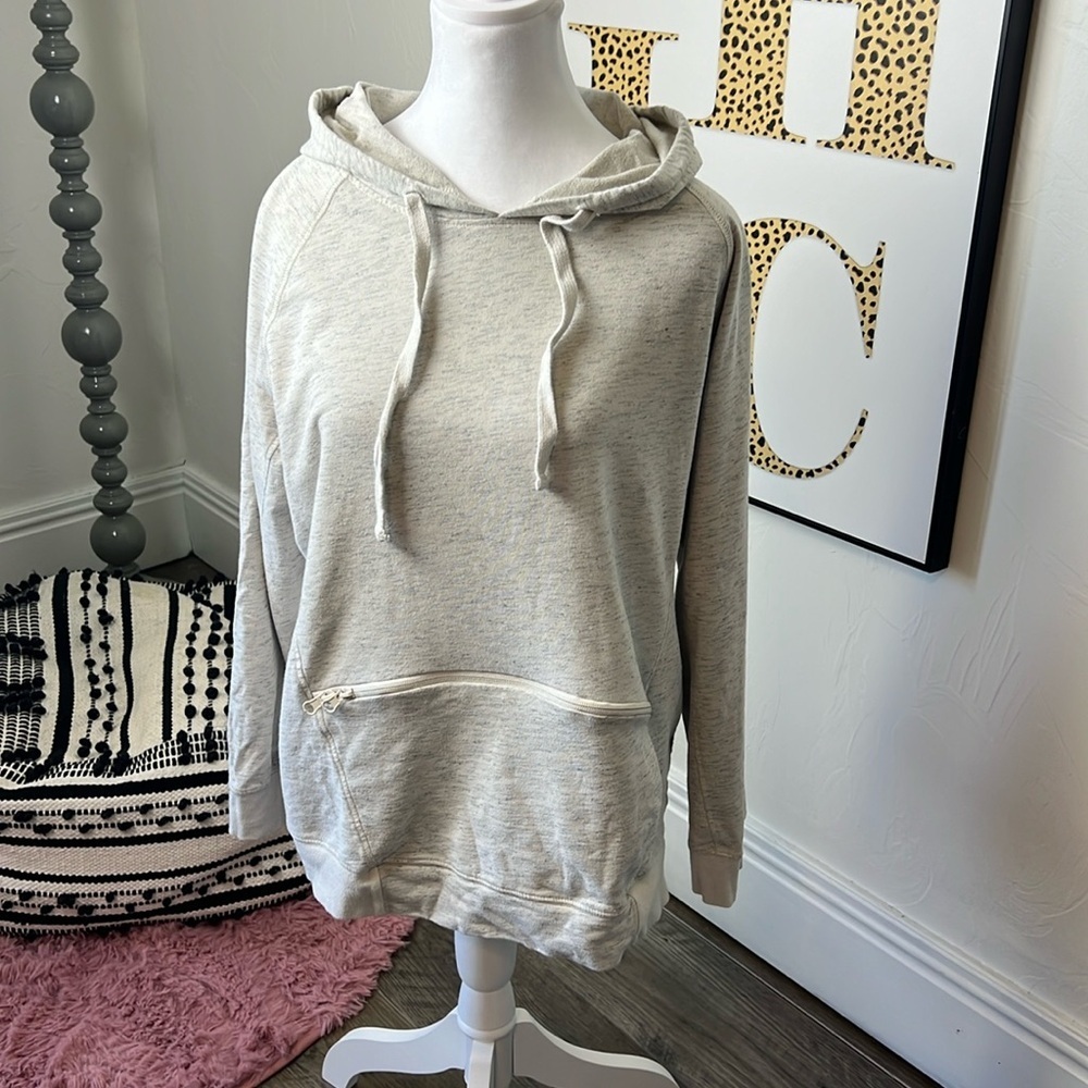 Grey Kangaroo Pocket Hoodie